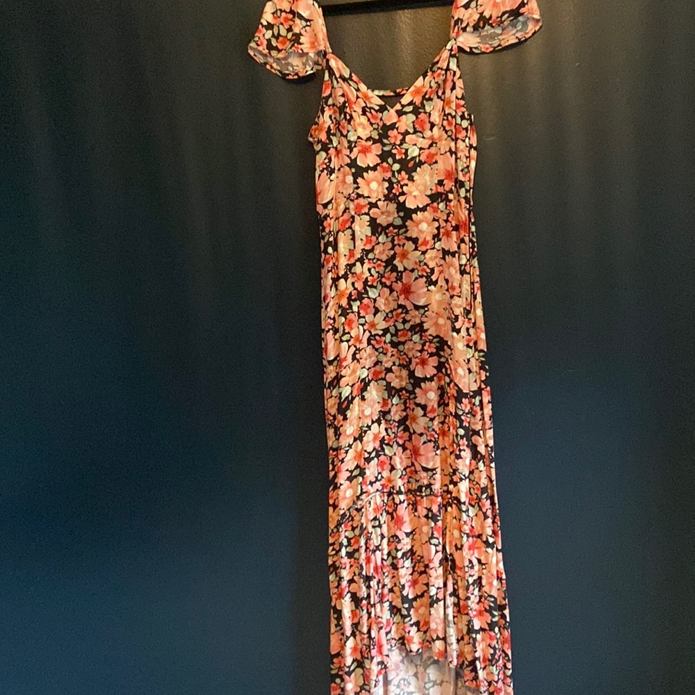 NWT high low floral dress